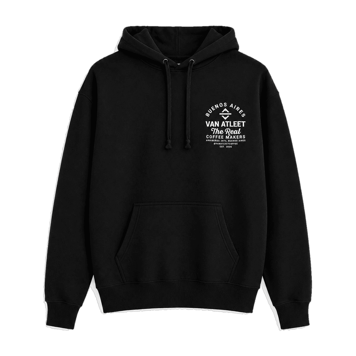 Hoodie The Real — Negro