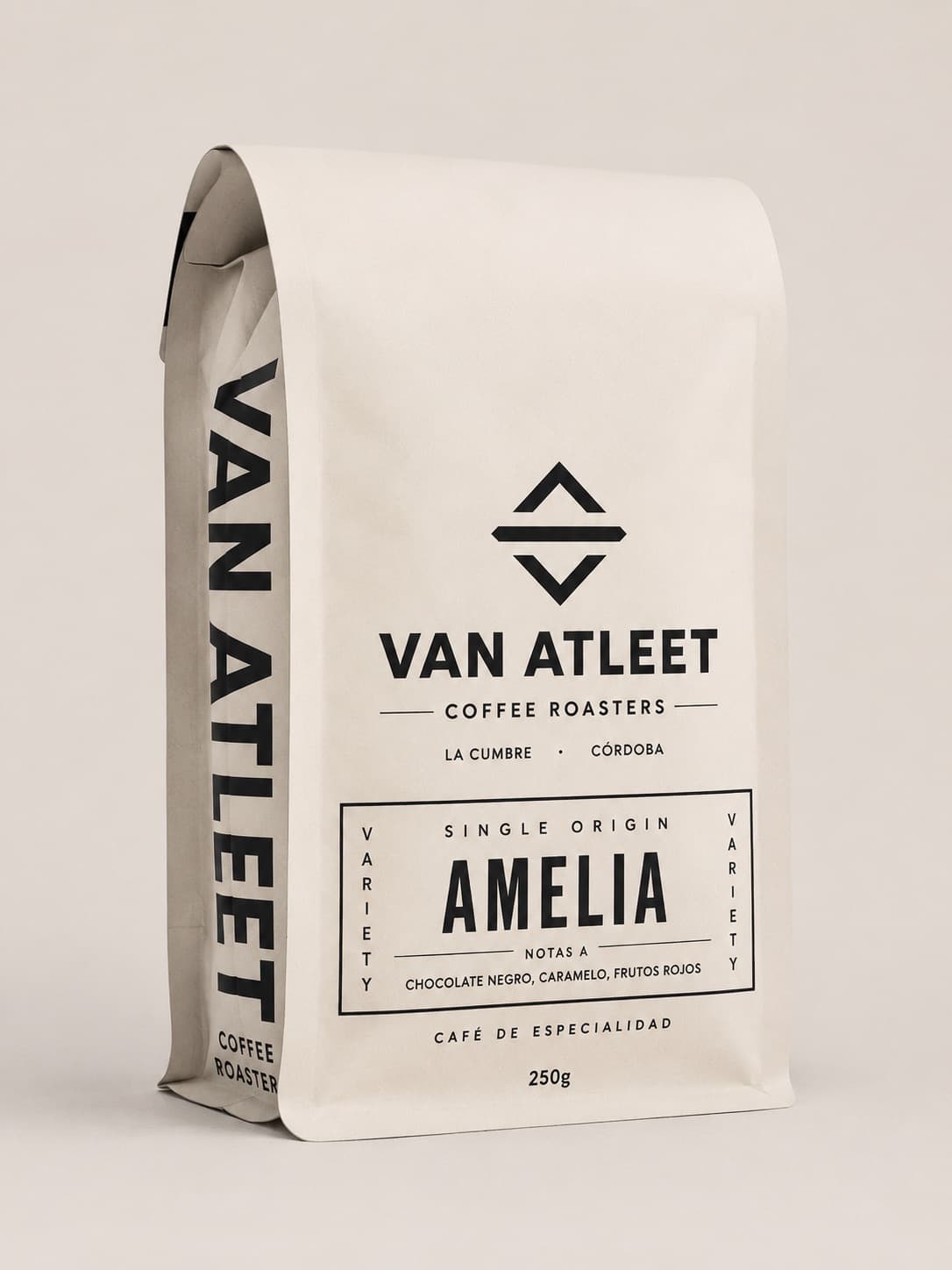 Van Atleet Amelia single origin coffee bag