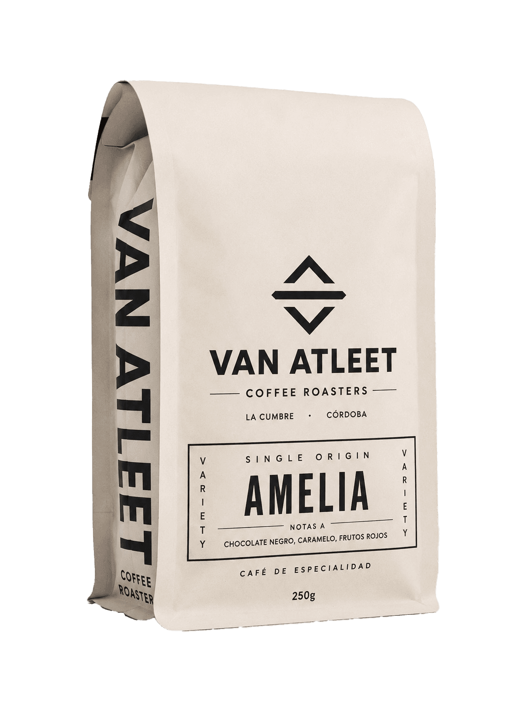 Van Atleet Amelia single origin coffee bag